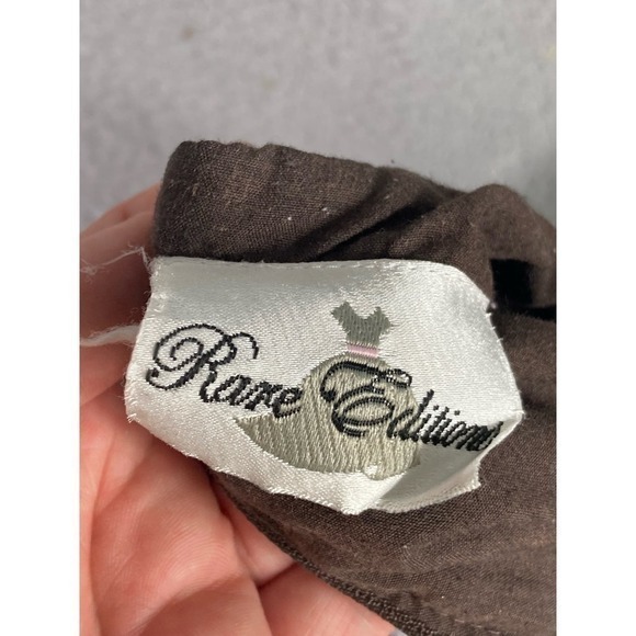 Girls Size 5 Red Suede Christmas Winter Dress Holiday Festive Fashion Maroon - Picture 2 of 9